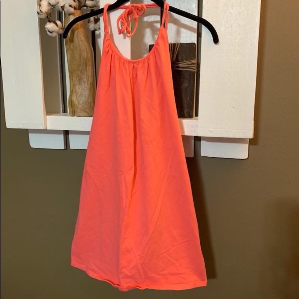 Victoria’s Secret Coral halter Dress!